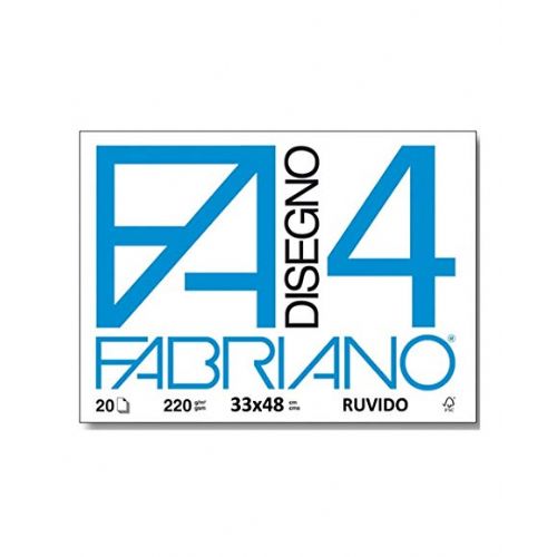 FABRIANO F4 BLOCCO 33X48 RUVIDO 200GR 20FG 5200797